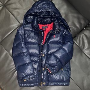 Polo Ralph Lauren Boys Blue Puffer Down jacket